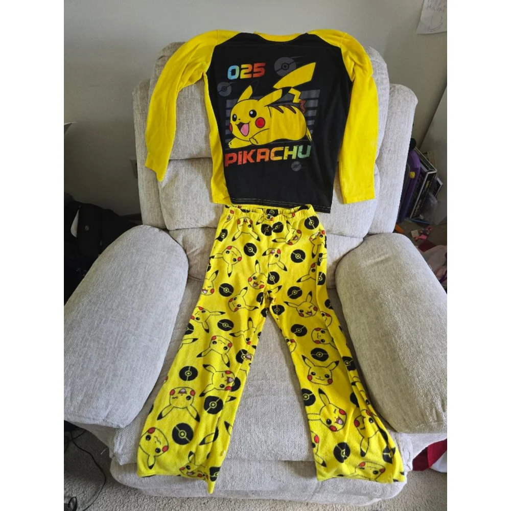 Pikachu pj's Boys size 10/12
